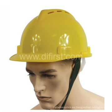 Casco de seguridad amarillo con Ce (DFH16001)